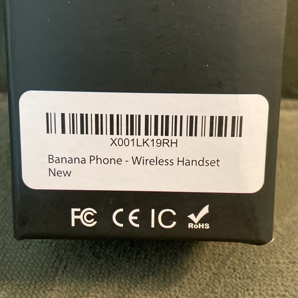 Brand new, never used banana phone. This is a wireless hand set and or speaker. - Picture 2 of 8